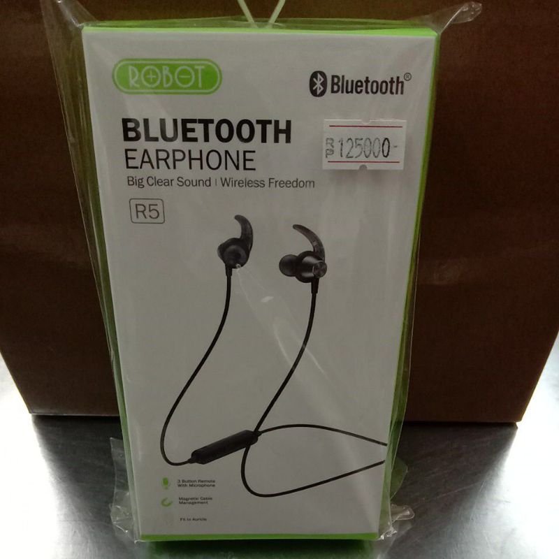 Robot Bluetooth Earphone R5