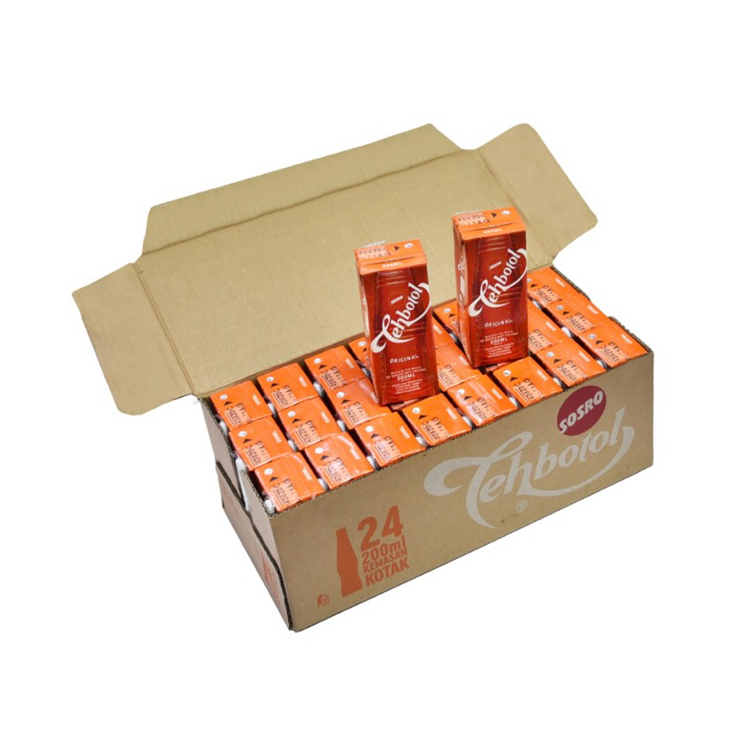 

TEH BOTOL SOSRO 200ml DUS ISI 24pcs