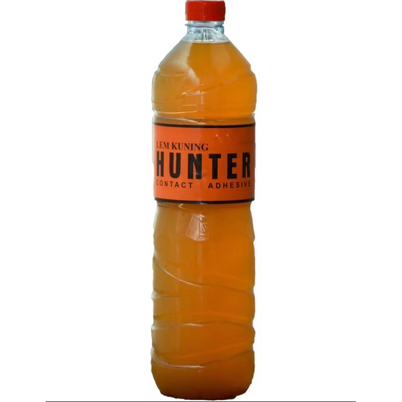 Lem kuning 1,5 L, lem kuning murah, lem kuning weber, lem kuning hunter, Lem kuning untuk furnitur, 