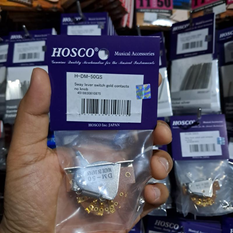 SWITCH GITAR HOSCO JAPAN STRATOCASTER TELECASTER