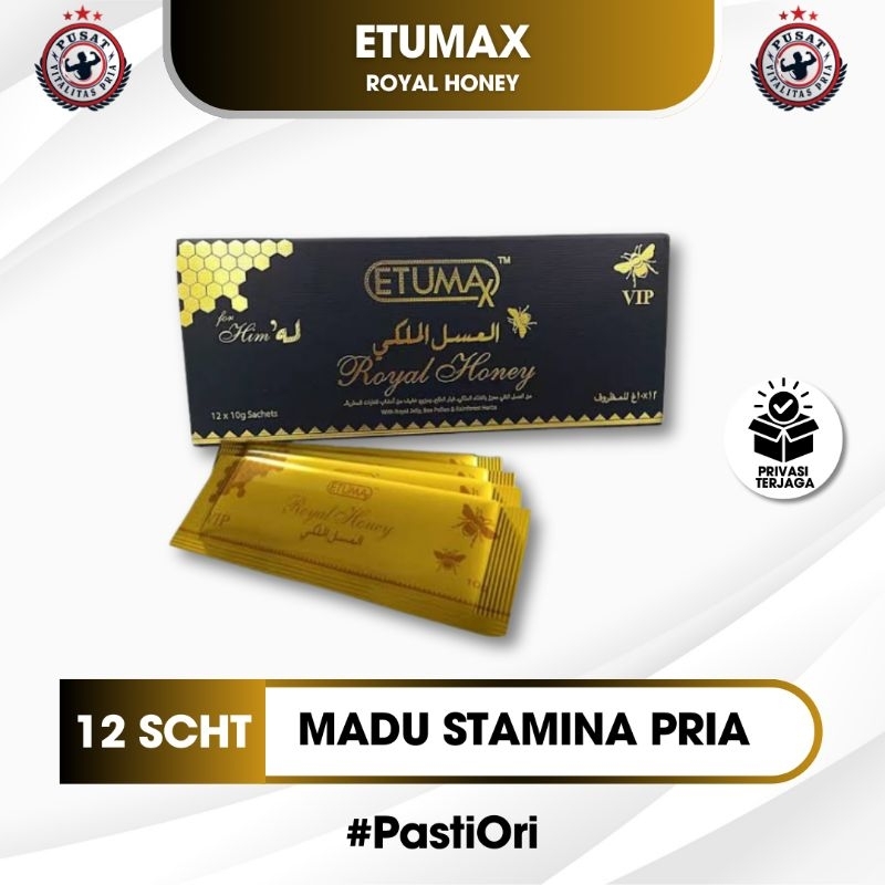 

Madu Etumax Royal Honey Vip Original Malaysia Isi 12 Sachet
