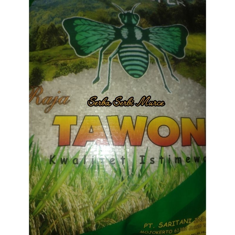 

Beras Raja Tawon Kuning kemasan sak 5kg