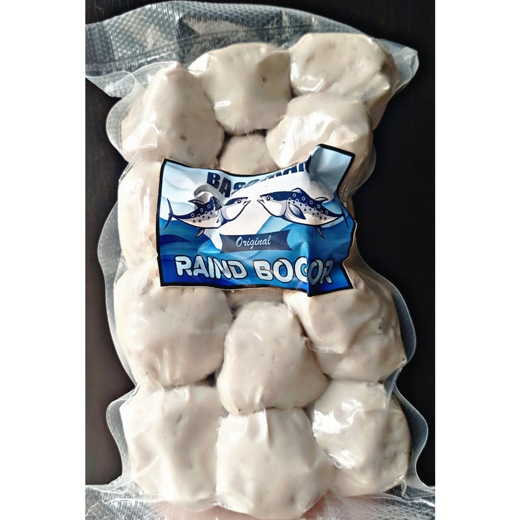 

Baso ikan RAIN BOGOR isi (15) butir JUMBO isi tetelan