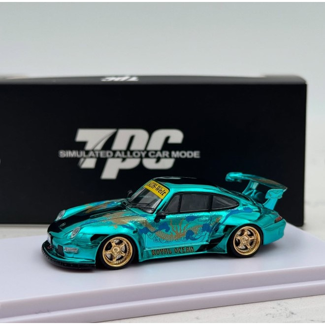 TPC Porsche RWB 993 Royal Ocean Metalic Blue