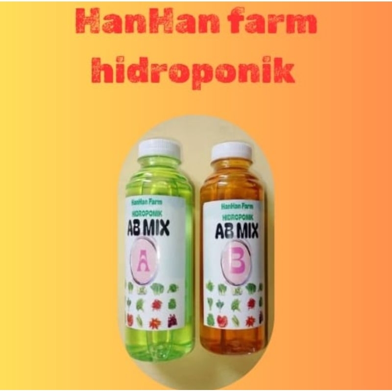 AB mix / pupuk hidroponik / nutrisi sayuran / AB mix sayuran hijau / AB mix hidroponik / ABmix hidro