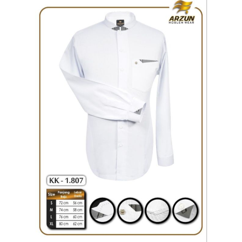 New Collection 05 Kemeja Koko Arzun Lengan Panjang/ Kemko Arzun Premium/ Koko Toyobo Premium
