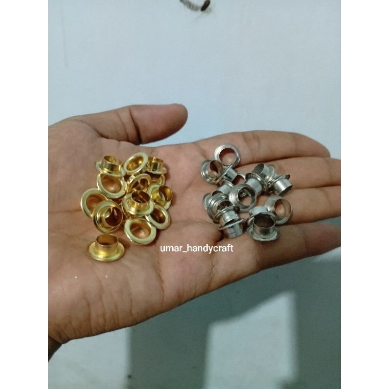 RING PIPA ROKOK PADUDAN ONCE SROTONG UKURAN 8MM GOLD PERAK