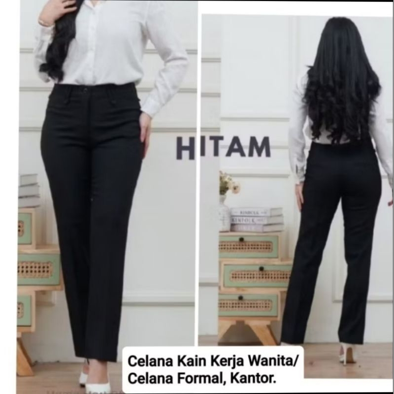 Celana Kerja wanita/Celana kerja kantor/Celana kerja wanita formal