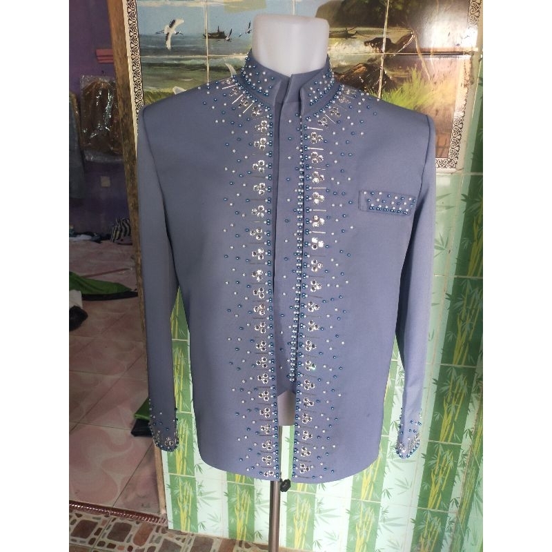 basofi muslim pengantin pria//basofi muslim denim