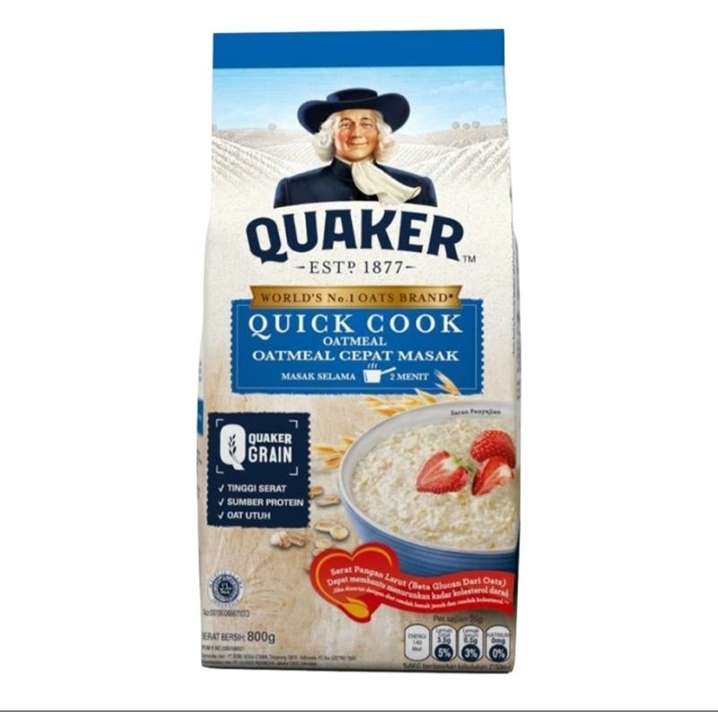 

Quaker Biru 800gr