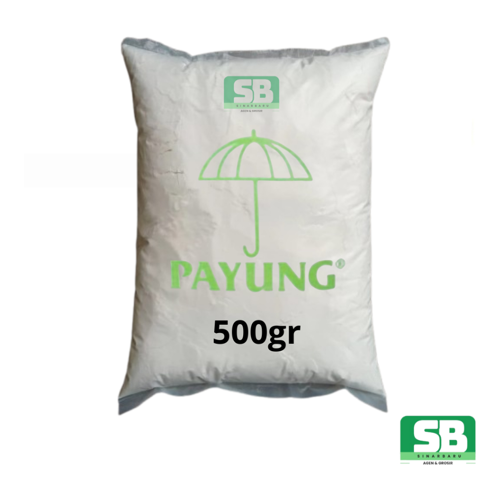

Tepung Terigu Curah 500gr Cap Payung Bogasari