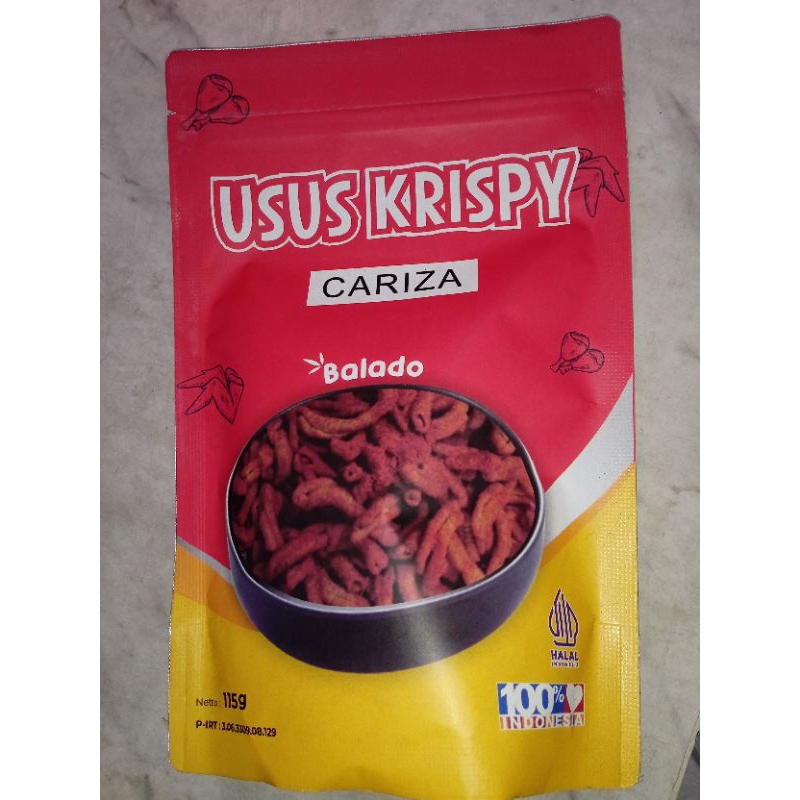 

Usus Krispy cariza balado
