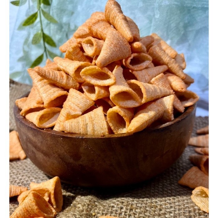 

PROMO 2 BUNGKUS Snack Terompet Rasa Balado Harga Camilan Grosir Jajanan Viral - serba100 gram