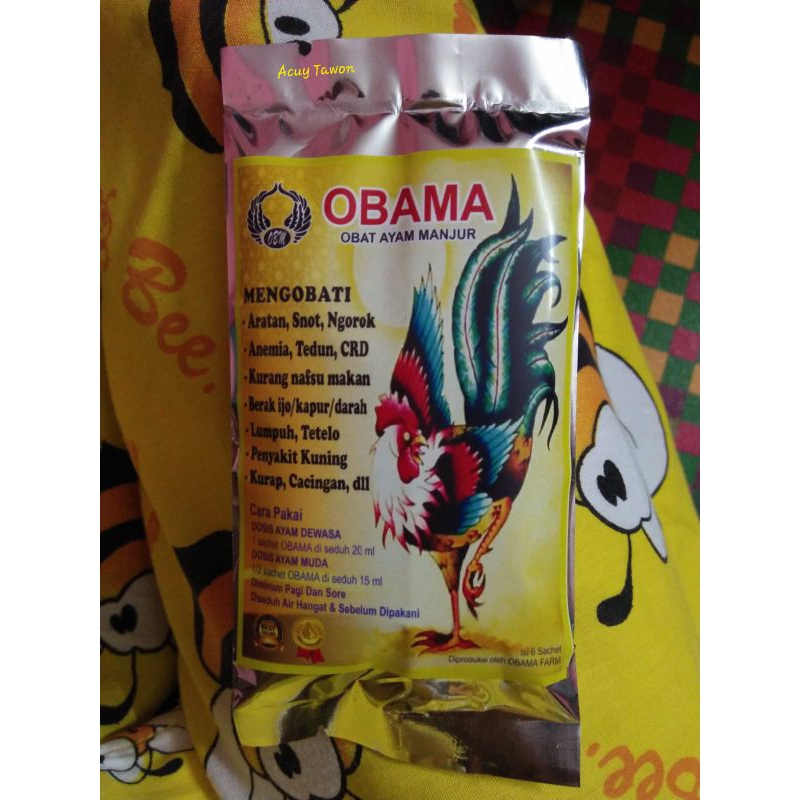 Obat OBAMA Ayam sakit Tetelo Ngorok Filek CRD 1 Bungkus