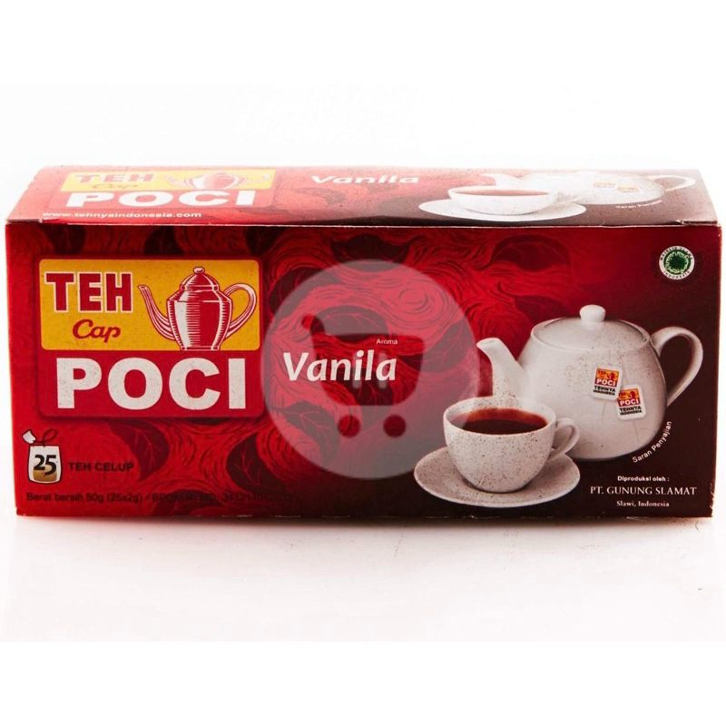 

TEH CELUP POCI VANILA 25s