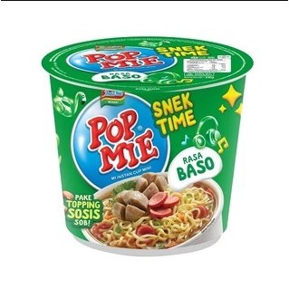 

Cahayadstore Pop Mie Mini Snek Time Rasa Baso 39Gram - 1 Dus - Isi 12 Cup Mini