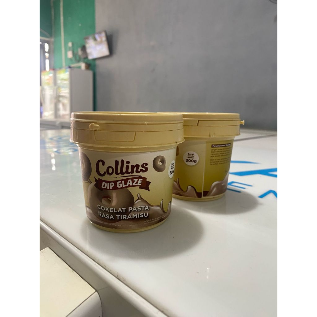 

Collins Dip Glaze 300gr ( Coklat, Tiramisu, Taro, Strawberry, milk dan Teh Hijau )