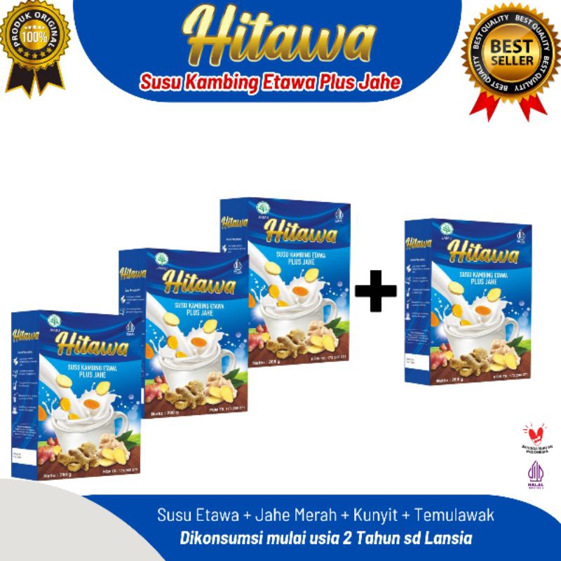 

PAKET BONUS 3 + 1 SUSU HITAWA JAHE MERAH, KUNYIT, TEMULAWAK