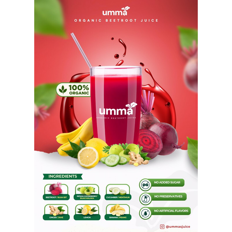 

Jus Sehat Organik 250ml – Detoks, Pencernaan, Diabetes, Kulit & Rambut | Dengan Ampas | No Gula Tambahan