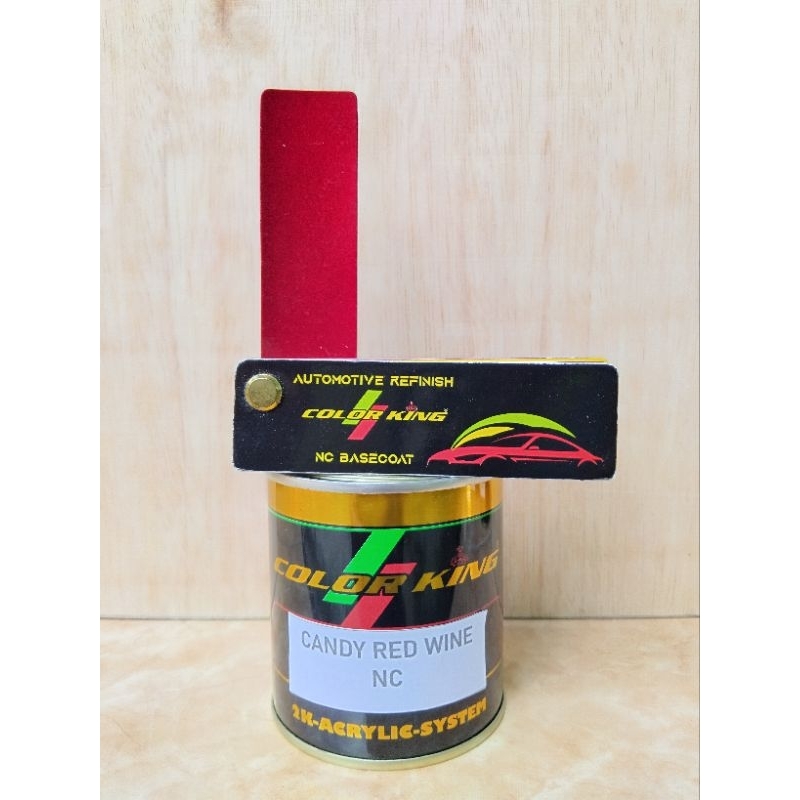Cat candy/cat candy tone NC/candy tone warna merah 1/4ltr Color king