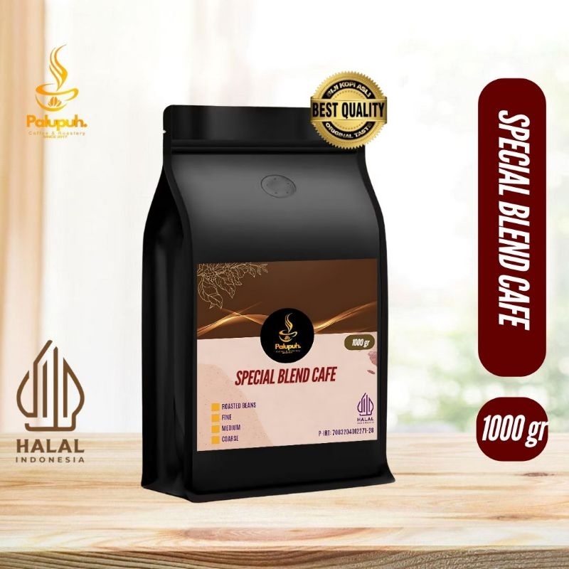 

Palupuh Kopi Bubuk Spesial Blend ala cafe 1000 gr, kombinasi pas Robusta dan Arabika Jawa Barat