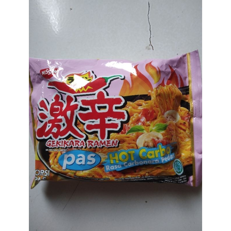 

Nissin Gekikara Ramen Hot Carbonara Kemasan 80 Gram