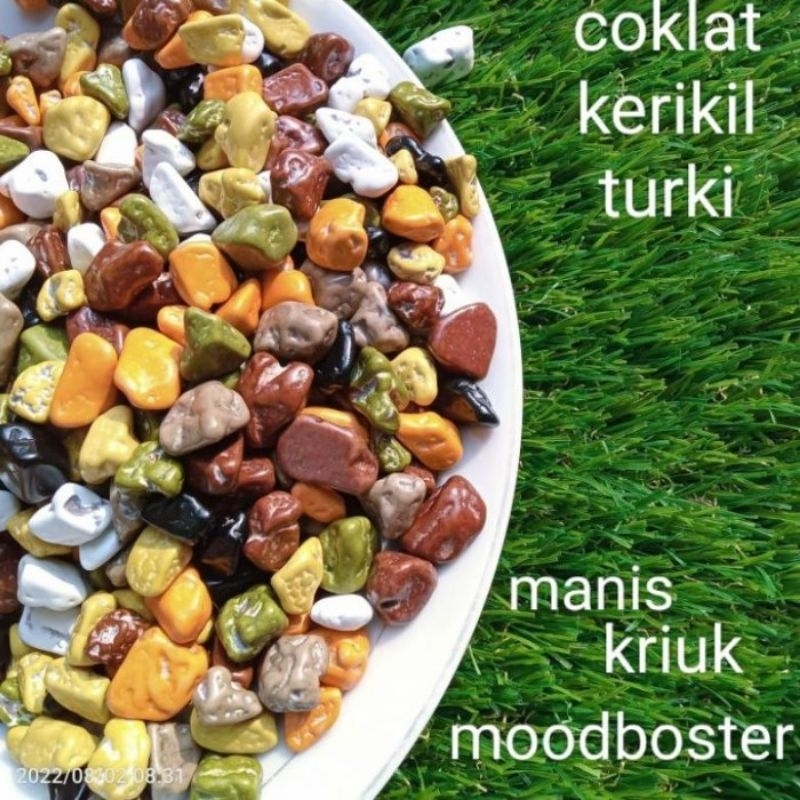

coklat batu kerikil turki kemasan 500gr,1kg
