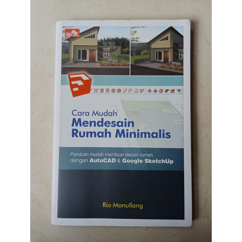 Buku cara mudah mendesain rumah minimalis ORIGINAL