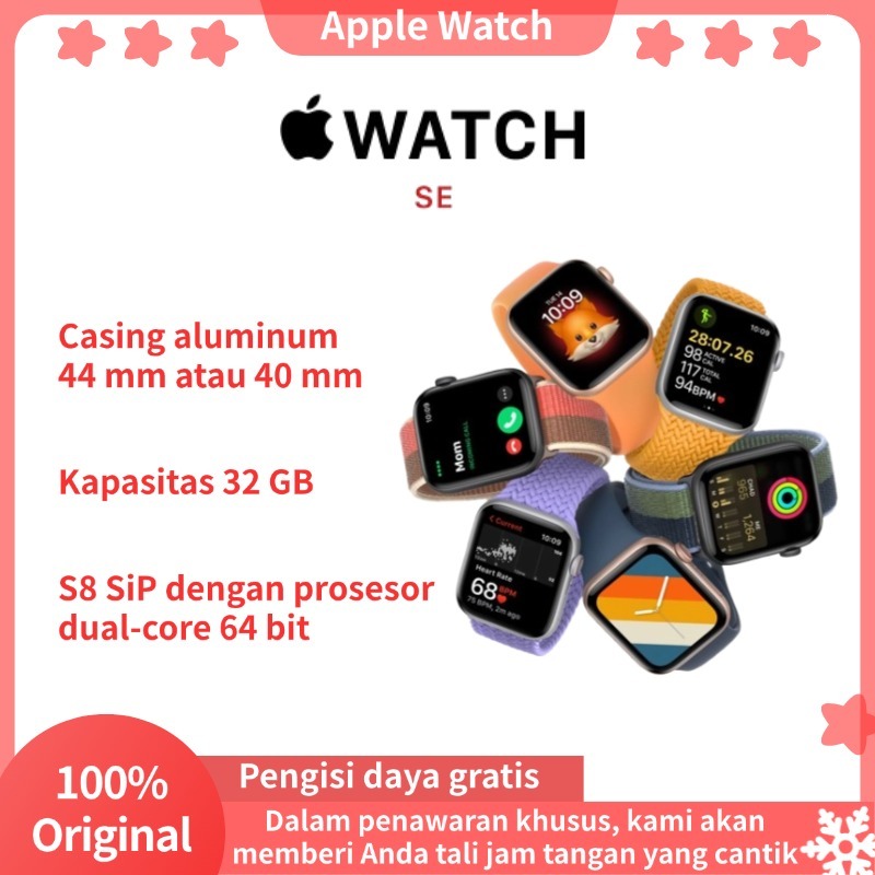 iWatch Apple Watch SE 40MM/44MM Second 100%Original / Terpercaya