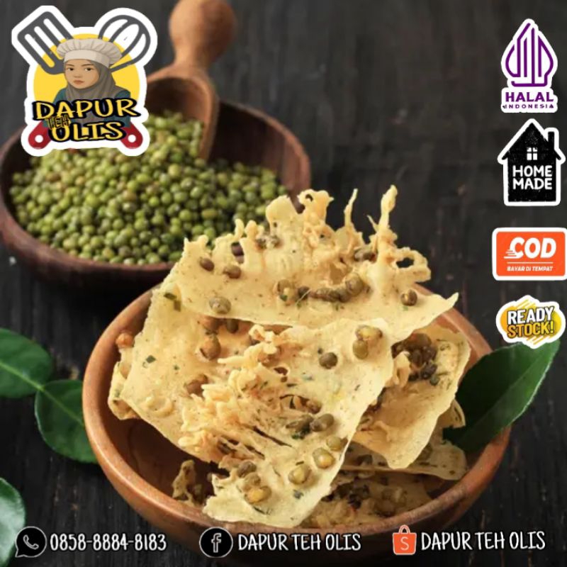 

PEYEK KACANG HIJAU 1Kg | RAMPEYE | KACANG HIJAU | KERUPUK | MAKANAN TRADISIONAL | MAKANAN JADUL | GOGODOH SUNDA