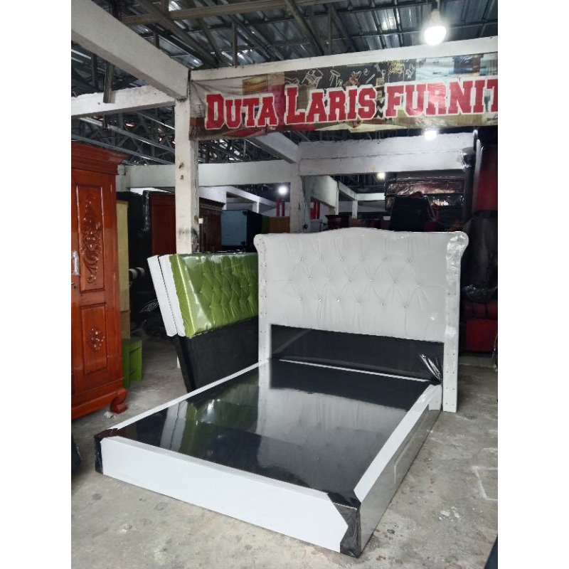 dipan 160x200 tempat tidur jaguar