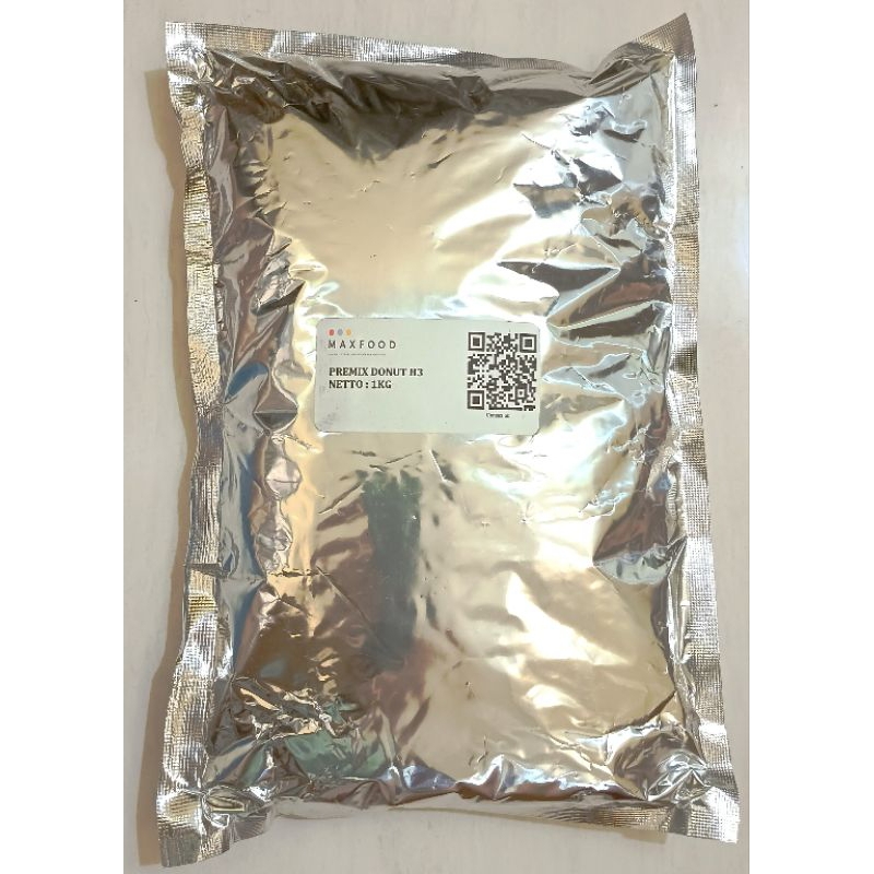 

MAXFOOD TEPUNG PREMIX DONUT 1Kg