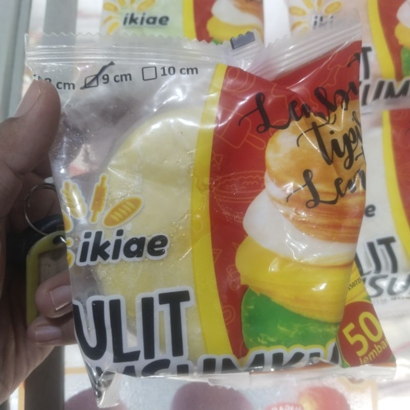 

Kulit dimsum KUNING 9CM ISI 50