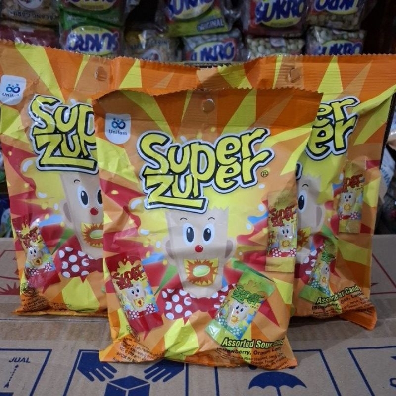 Permen Super Zuper Bag ( isi 50 pcs) Assorted 125gr