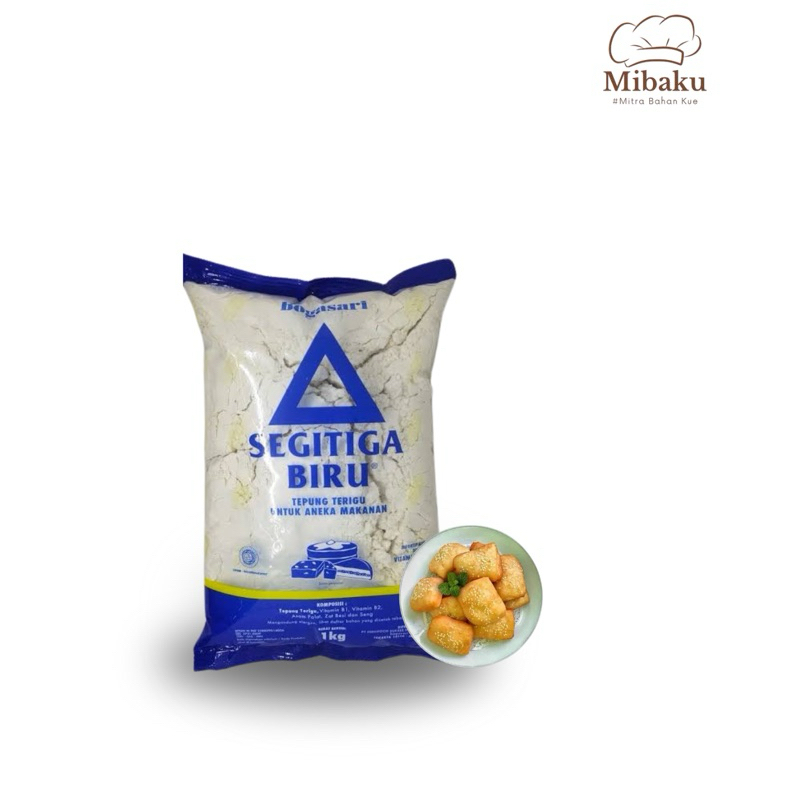 

Tepung Terigu Segitiga Biru Bogasari 1Kg