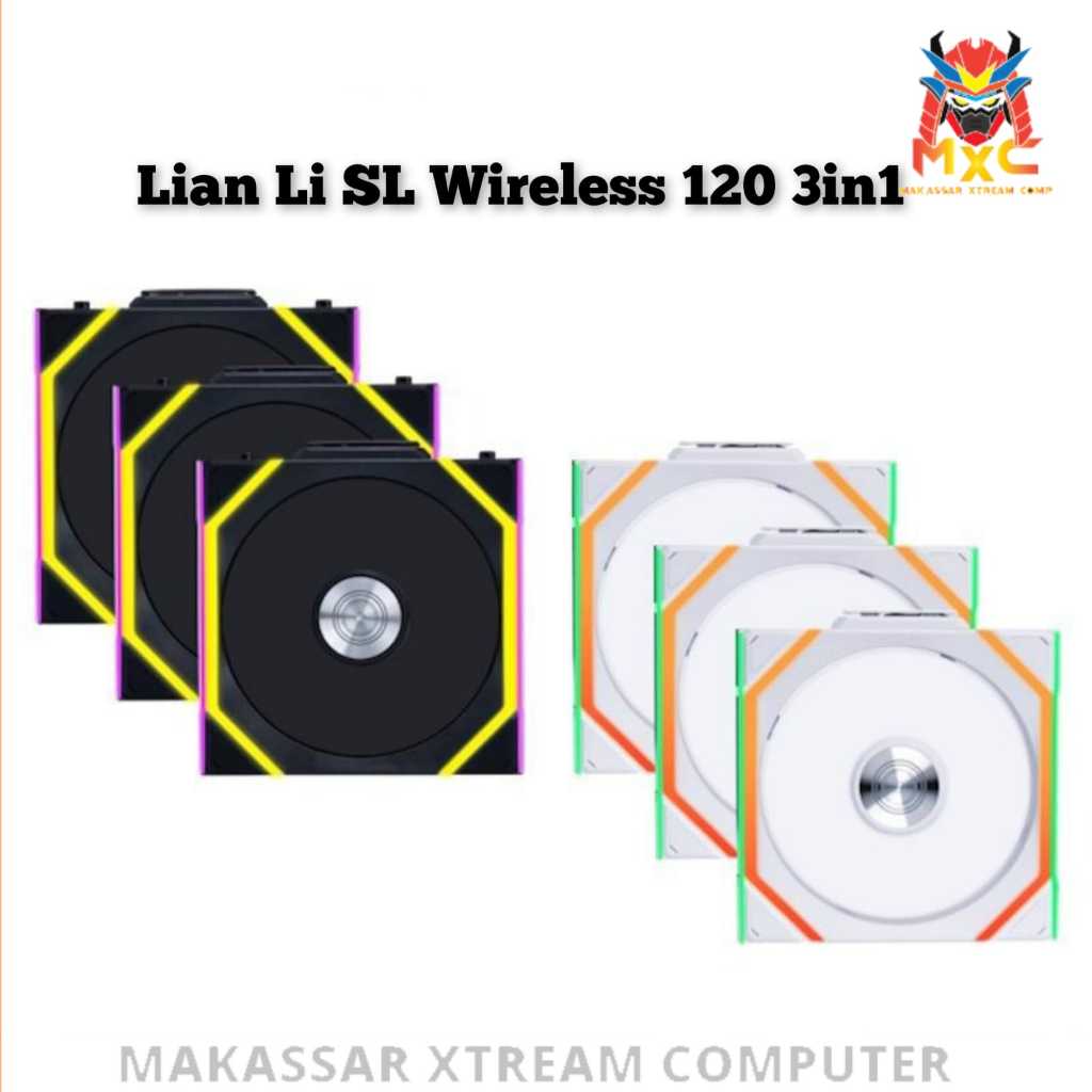 LIAN LI UNI FAN SL Wireless 120 Triple Pack