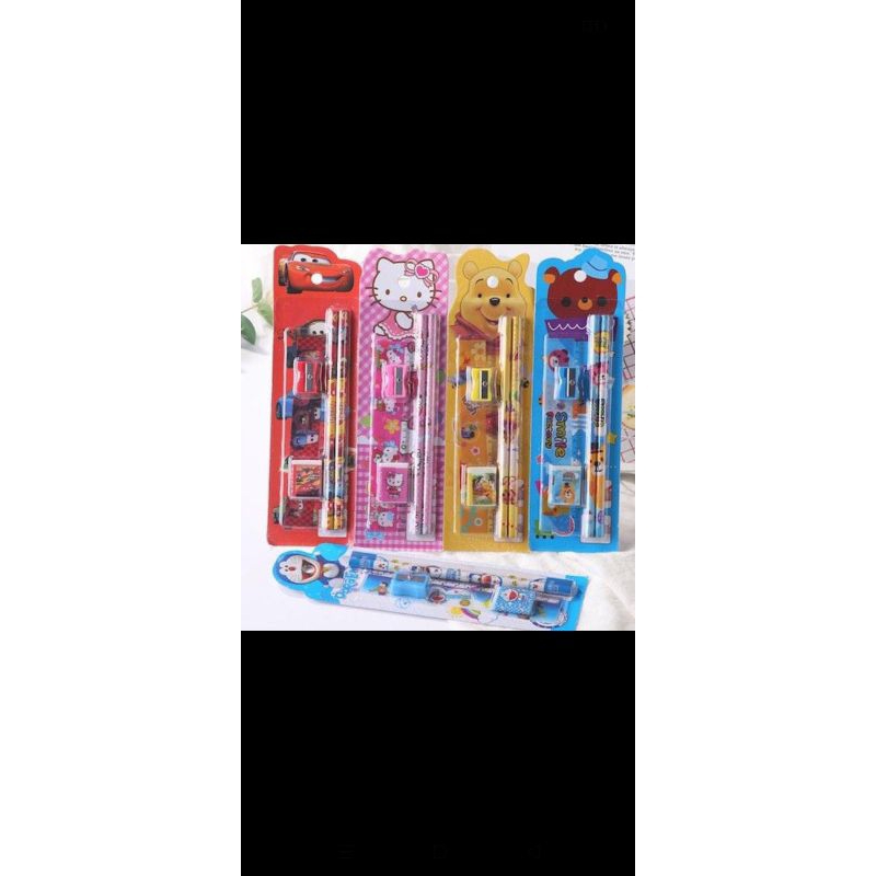 

alat tulis 5 in 1 motif random
