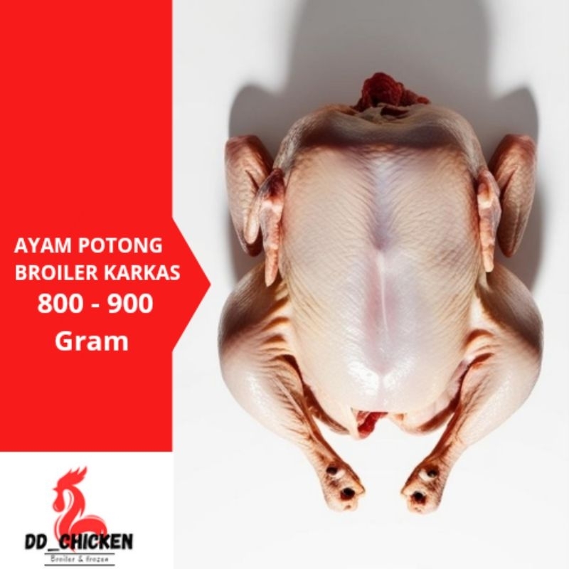 

AYAM POTONG KARKAS BROILER 800-900 Gram