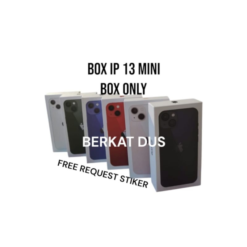 

BOX/KOTAK 13 MINI BOX ONLY, WARNA LENGKAP