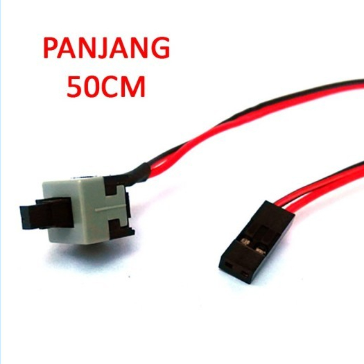 KABEL TOMBOL POWER ATAU RESET SWITCH FRONT PANEL KOMPUTER PC