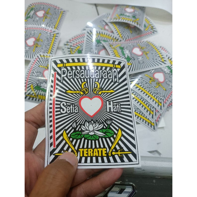 

sticker stiker logo lambang SH Terate SETIA HATI