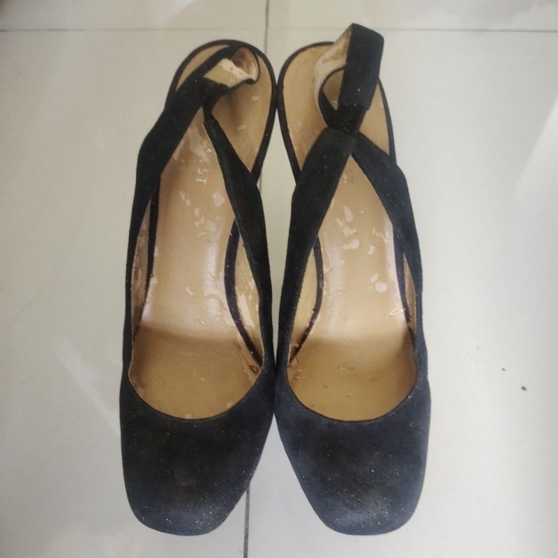 BlackSuedeLadiesShoes_NineWest