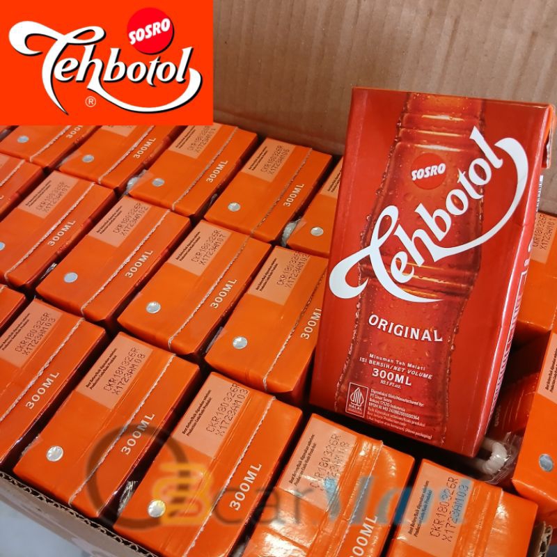 

Teh Botol Sosro Kotak 1 Dus BESAR 300ml Original Murah