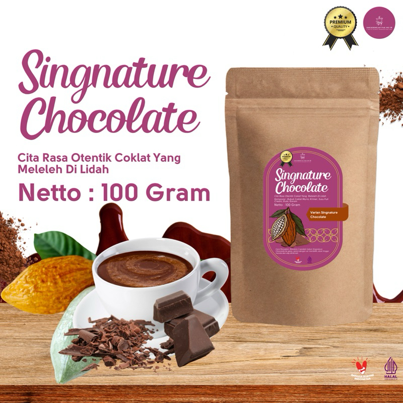 

Powder Minuman Seduh Signature Chocolate Premium Original Termurah Di Shopee Pilihan Lokal Cocok Untuk Panas Es Viral