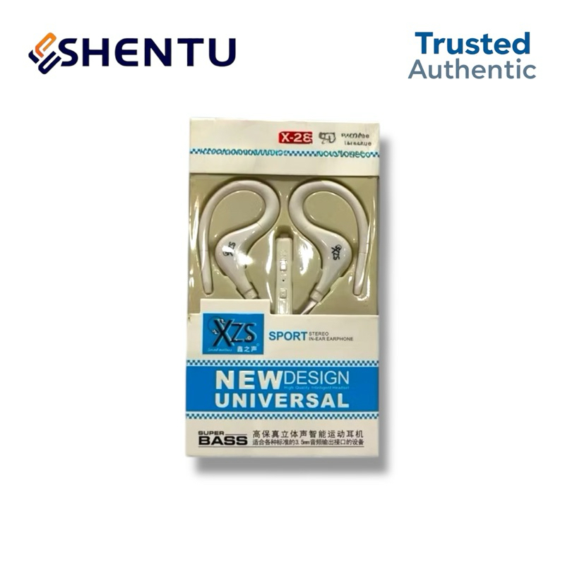 Earphone Headset XZS X-28 Super Bass Hi-Res Volume