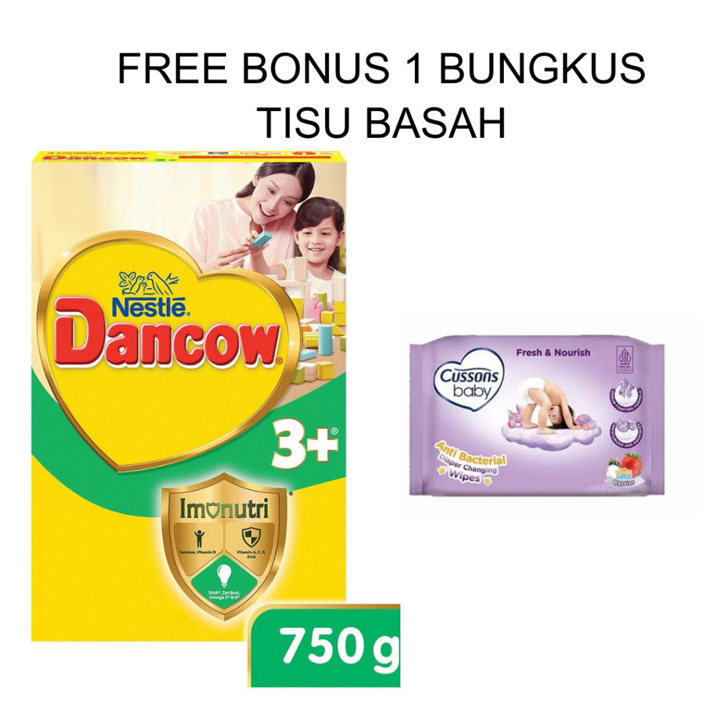 

DANCOW 3+ Imunutri Madu 750g – Susu Pertumbuhan dengan Nutrisi & Imunitas untuk Anak Usia 3–5 Tahun