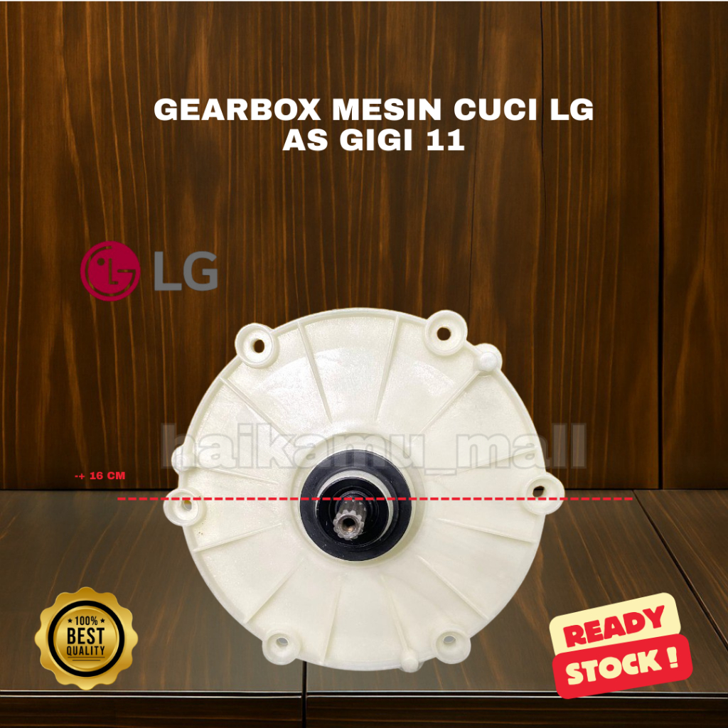 GEARBOX MESIN CUCI LG GIGI 11 – TIPE AS | KOMPONEN PENGGERAK PUTARAN