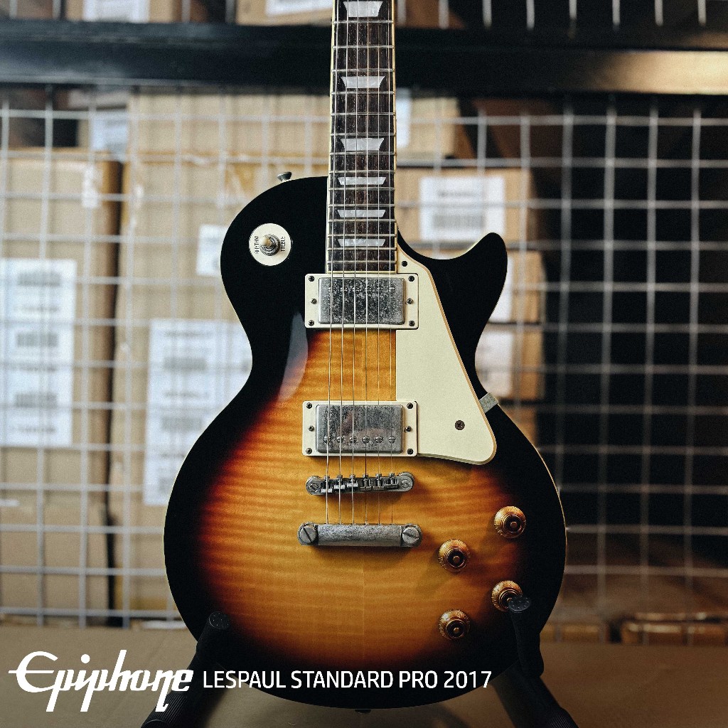 Epiphone Lespaul Standard Pro 2017 Vintage Sunburst Second/Bekas