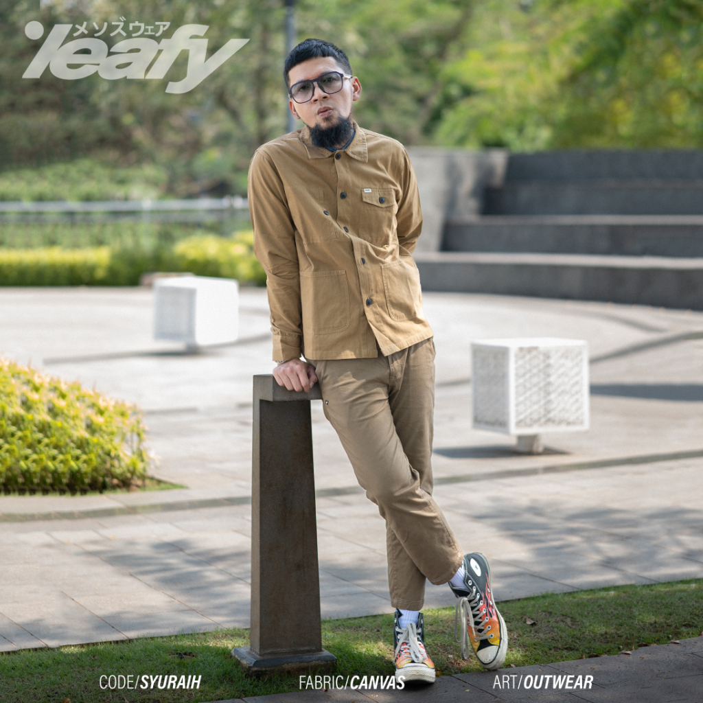 Leafy Outwear Syuraih / jaket semi parka / jaket kasual / jaket outer / jaket formal / Jaket Semi Pa