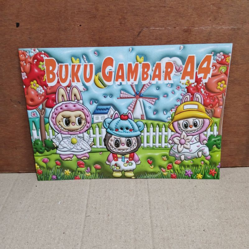 

2 Pcs Buku Gambar A4 Isi 6 Lembar